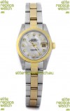 Rolex DateJust Two Tone Lady's Replica Watch