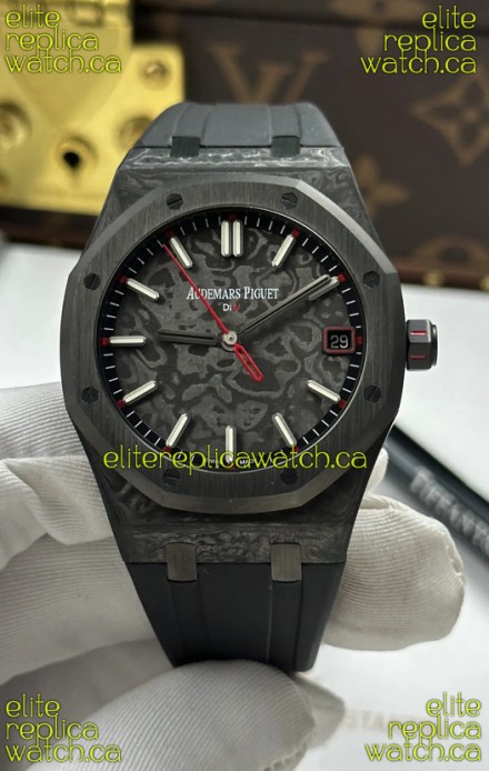 Royal Oak Speedster Voidline DiW 15500 Black Carbon Super Clone Watch 