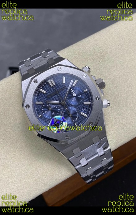 Royal Oak Chrono 26715ST Bleu Dial 38mm Super Clone Watch 
