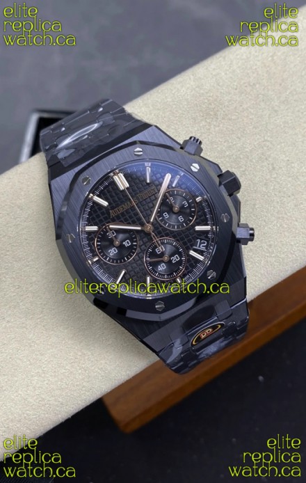 Royal Oak Chrono 26240 Black Ceramic Super Clone Watch 