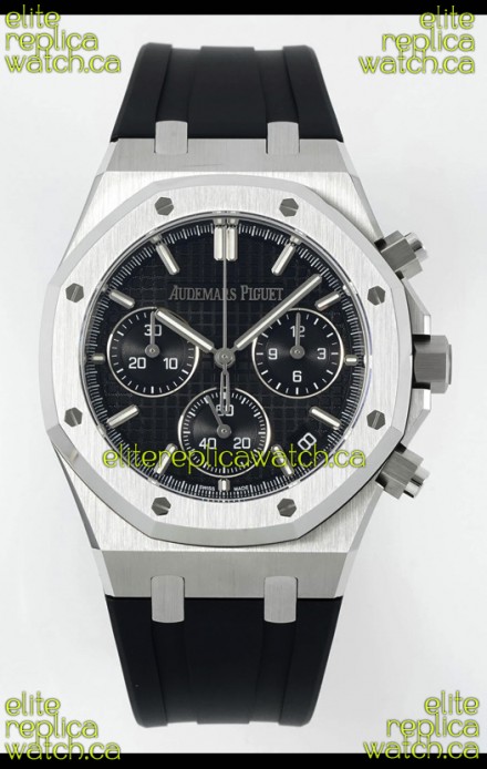 Royal Oak Chrono 26240 Black Dial Super Clone Watch 