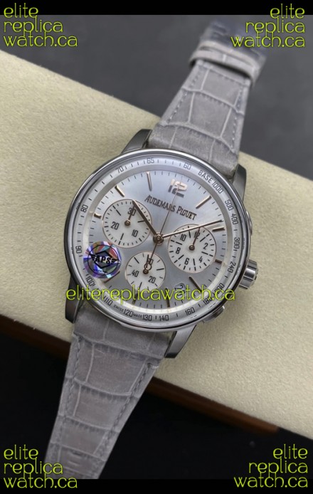 AP CODE 11.59 26393ST Chrono Silver Dial Super Clone Watch 