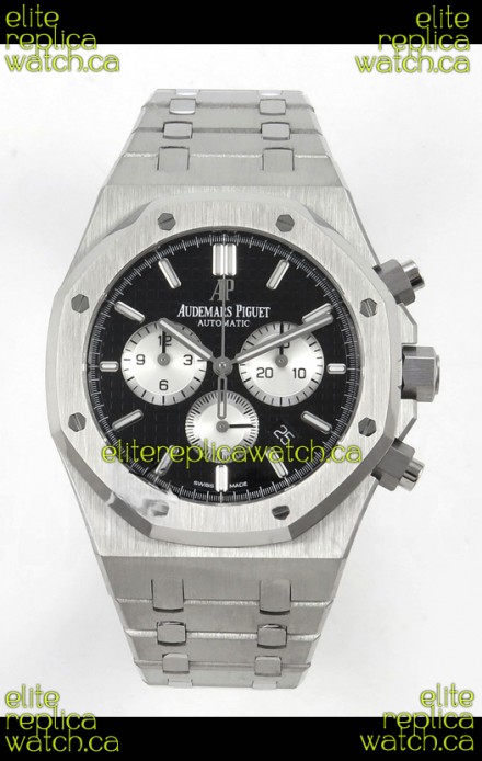 Royal Oak Chrono 26331 Black Dial Super Clone Watch 