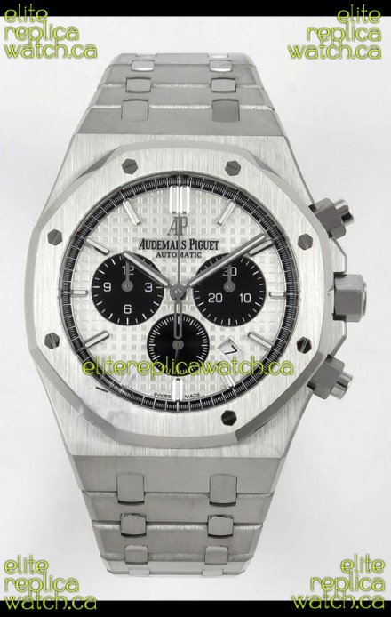Royal Oak Chrono 26331 White Dial Super Clone Watch 