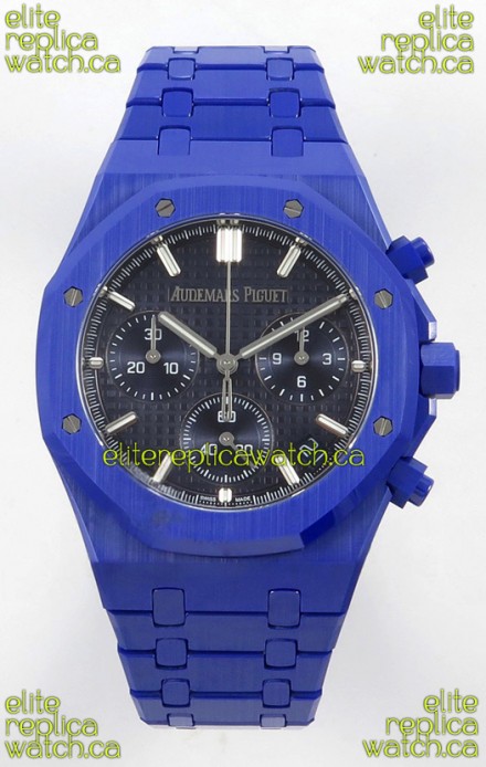 Royal Oak Chrono 26240 Blue Ceramic Super Clone Watch 