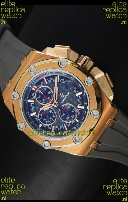 Audemars Piguet Royal Oak Offshore Michael Schumacher Quartz Movement in Rose Gold