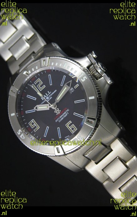 Ball Hydrocarbon Spacemaster Automatic Replica Watch in Black Dial - Original Citizen Movement 