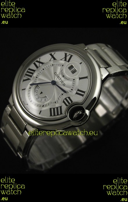 Cartier Ballon Blue de Japanese Replica Watch in White Dial
