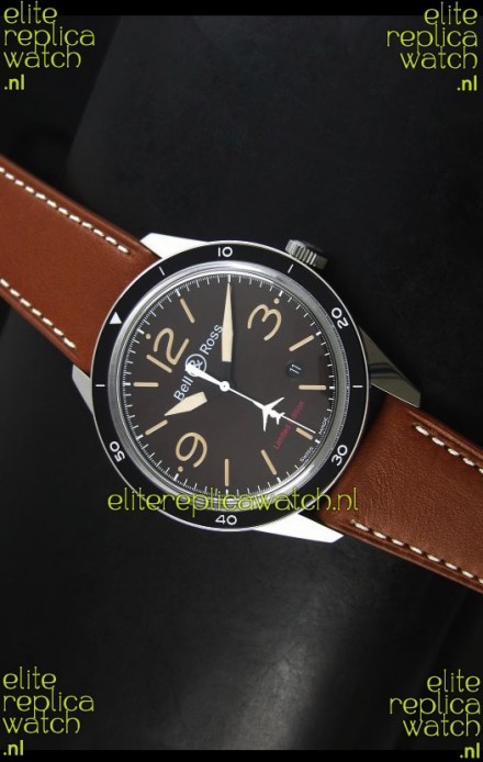 Bell & Ross BR123 Heritage Falcon Limited Edition Swiss Watch 