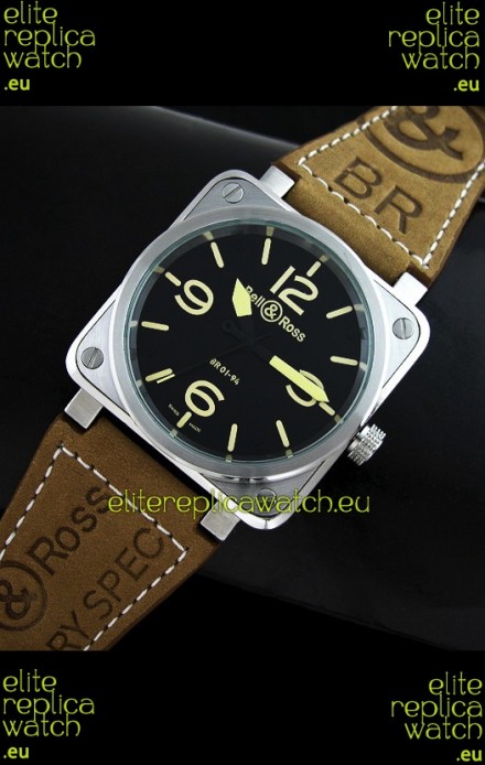 Bell and Ross BR01-94 Swiss Replica Steel Casing Watch