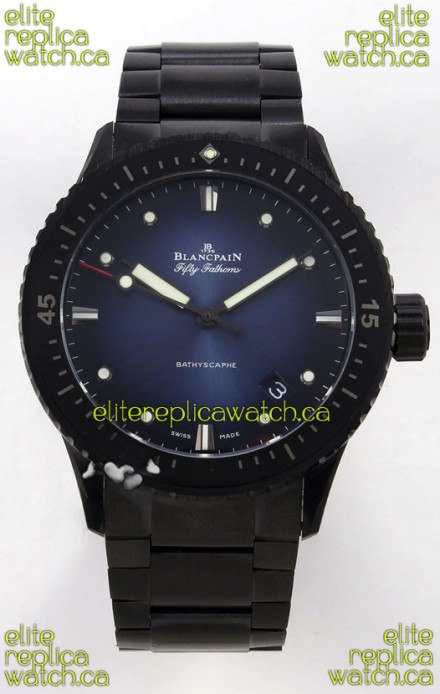 Blancpain Fifty Fathoms Ceramic Case Blue Dial Super Clone Watch 