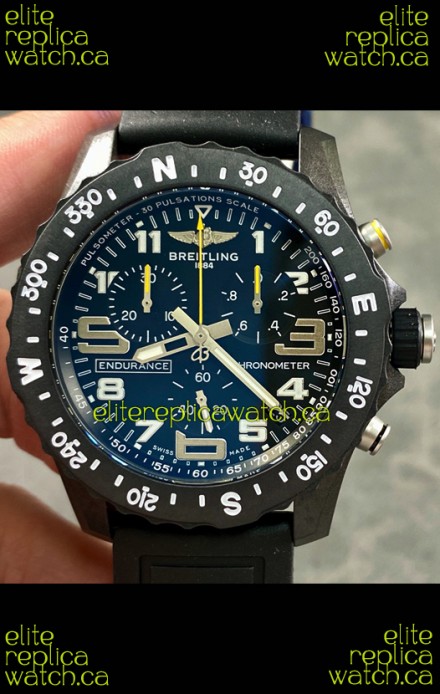 Breitling Endurance PRO 44 Black Strap Swiss Quartz Replica Watch