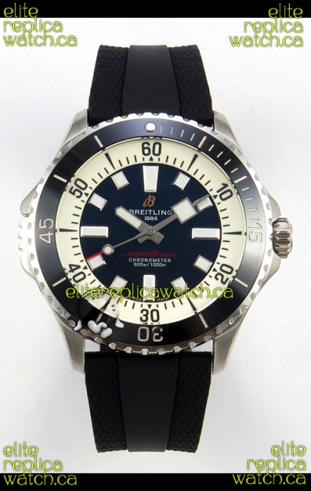 SuperOcean 46 A17378211B1S1 Black Dial Super Clone Watch 