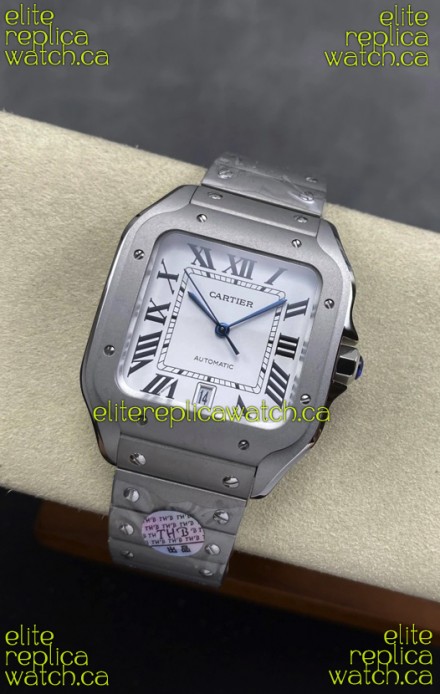 Cartier Santos Titanium 42MM Super Clone Watch (Full Box Set) 