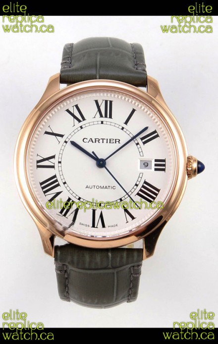 Cartier Ronde Louis 40 Rose Gold Super Clone Watch 