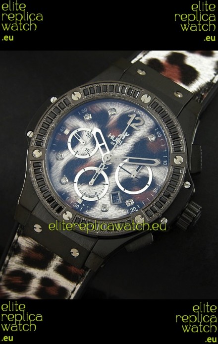 Hublot Big Bang Leopard PVD Swiss Replica Watch