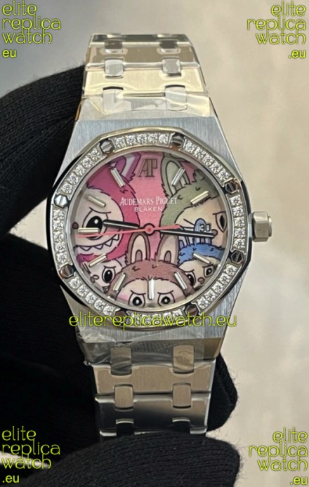 Audemars Piguet Royal Oak LABUBU Ladies Swiss Replica Watch 