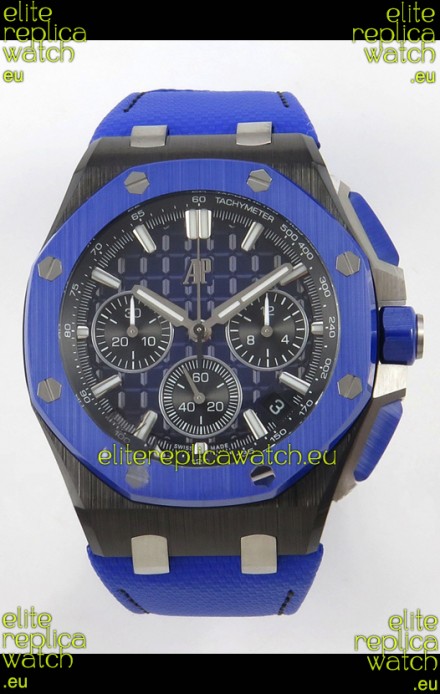 Audemars Piguet Super Clone Royal Oak Offshore Ceramic Casing Blue Dial Watch 