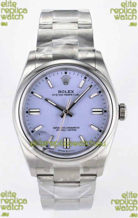 Rolex Oyster Perpetual Super Clone REF#126000 36MM Purple Dial Swiss Replica