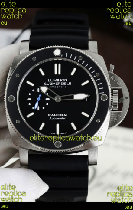 Panerai Luminor Super Clone Submersible PAM1389 Titanium Swiss Watch 