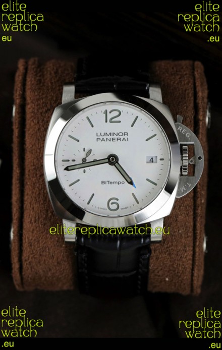 Panerai Luminor Marina PAM1367 Quaranta BiTempo 1:1 Mirror Replica Watch 40MM