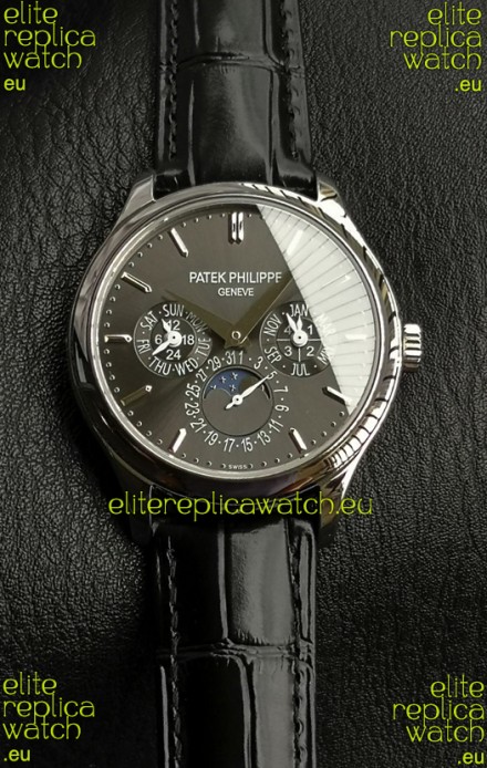 Patek Philippe Complications 5327G-001 Grey Dial Swiss Replica Watch 