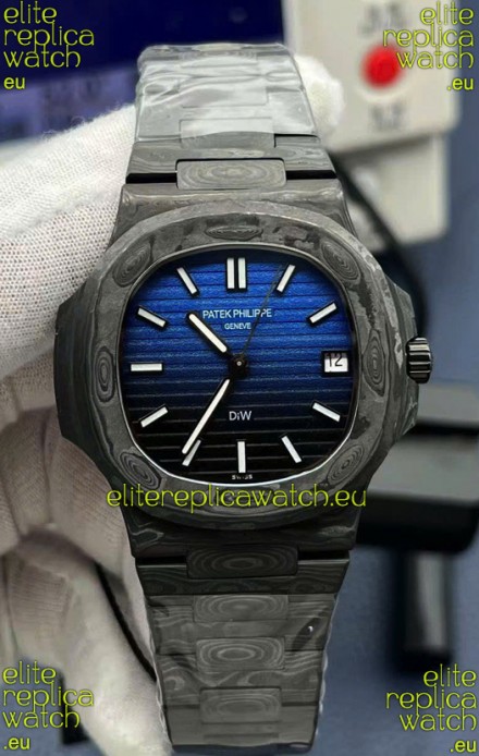 Patek Philippe Nautilus 5711 DiW Edition Ceramic/Carbon 1:1 Mirror Swiss Replica Watch
