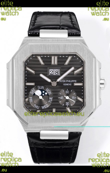 Patek Philippe Cubitus 5822 904L Steel Casing Grey Dial Swiss Replica Watch