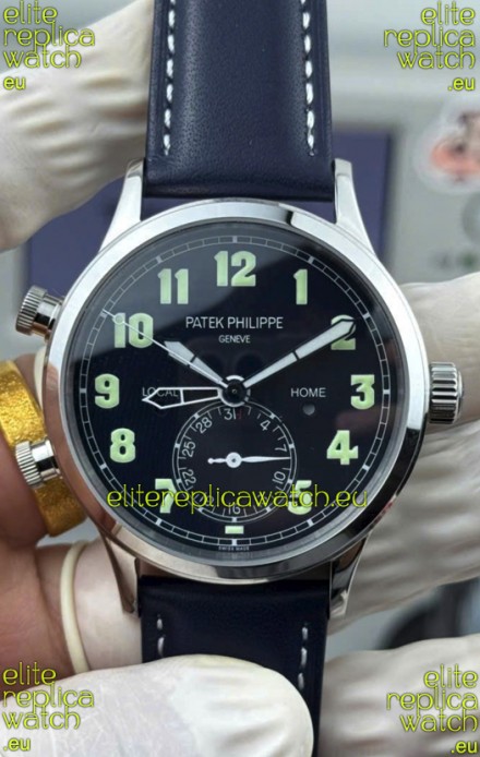 Patek Philippe Super Clone Aquanaut 5268G Steel Watch in Blue Dial 38.8MM