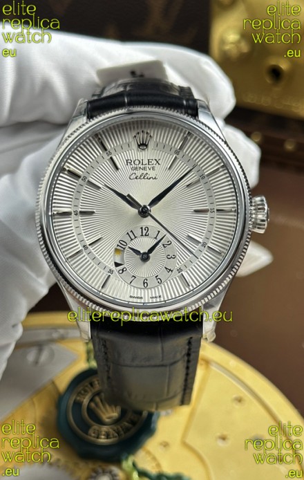 Rolex Super Clone Cellini 50529 Dual Time Swiss Replica Watch 