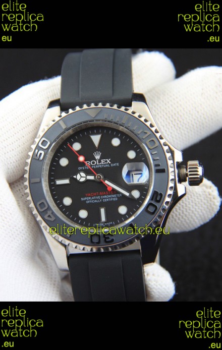 Rolex Yachtmaster Stainless Steel Japanese Replica Watch - 40MM