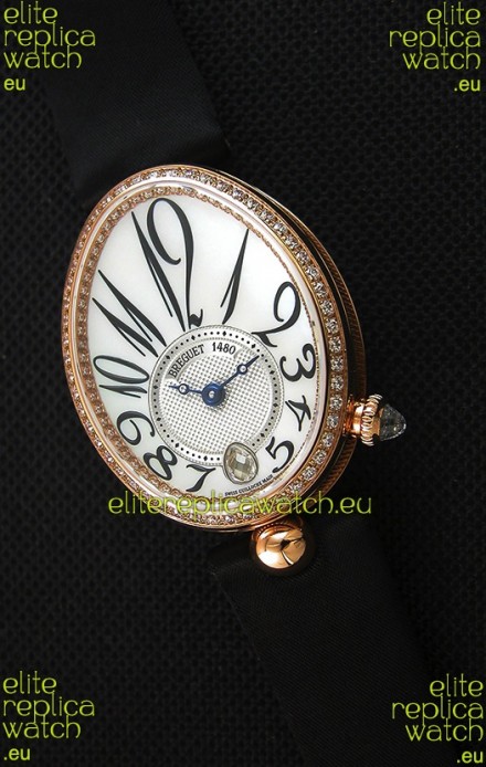 Breguet Reine De Naples Ladies Swiss 1:1 Rose Gold Replica Watch
