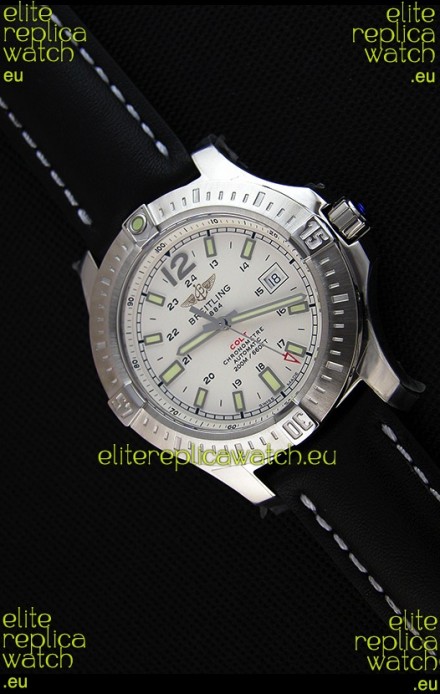 Breitling Chronometre COLT 41 White Dial Swiss Automatic Replica Watch 