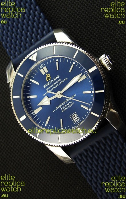 Breitling SuperOcean Heritage II B20 42MM Blue Dial Swiss Replica Watch - 1:1 Mirror Edition