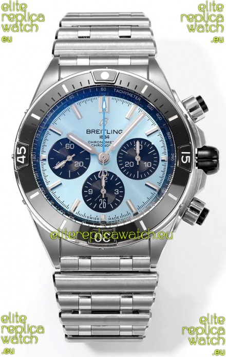Breitling Chronomat B01 42 Edition Swiss 904L Steel Casing Blue Dial 1:1 Mirror Replica Watch