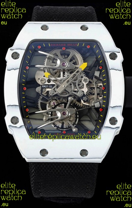 Richard Mille RM027-02 Rafael Nadal Genuine Tourbillon Movement 1:1 Mirror Replica Watch
