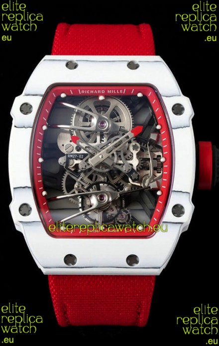 Richard Mille RM027-02 Rafael Nadal Genuine Tourbillon Movement 1:1 Mirror Replica Watch