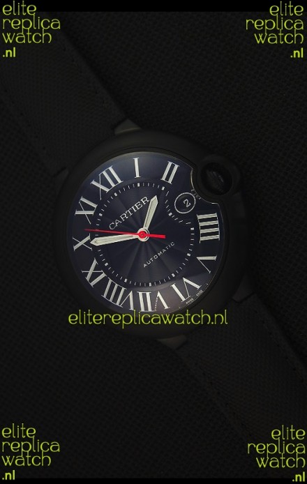 Cartier Ballon Bleu 42MM DLC Coated Swiss Replica Watch