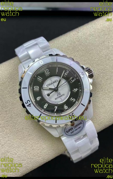 Chanel J12 38MM White Ceramic Case Watch Automatic 1:1 Mirror Replica Watch
