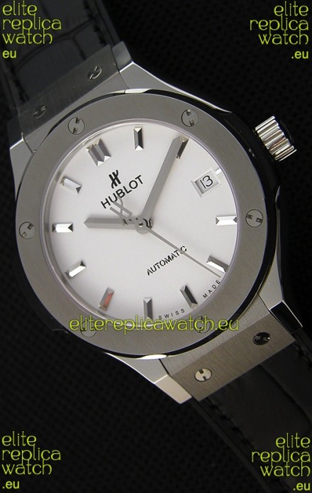 Hublot Big Bang Classic Fusion 38MM 1:1 Mirror Replica Watch White Dial 