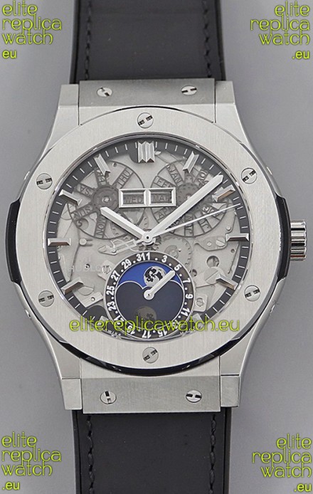 Hublot Aerofusion Moonphase Skeleton Swiss Replica Watch 
