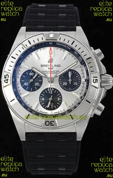 Breitling Chronomat B01 42 Edition Swiss 904L Steel Casing Silver Dial 1:1 Mirror Replica Watch
