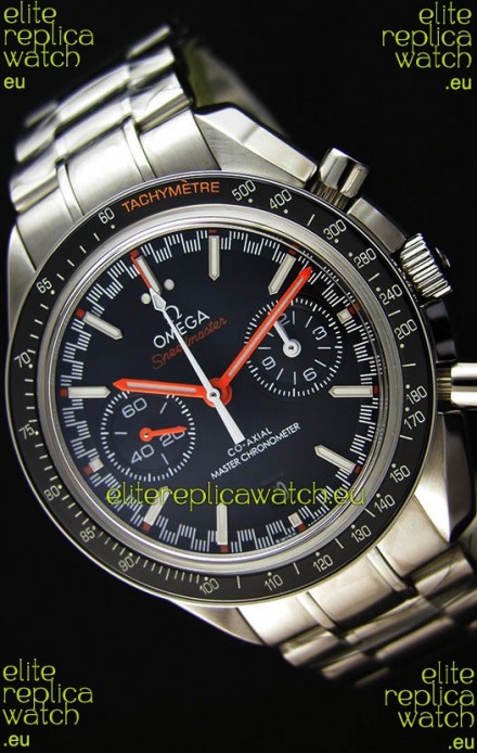 Omega Speedmaster Racing Co-Axial Master Chronograph Swiss Replica Watch Black Dial
