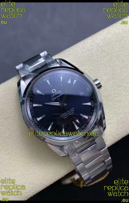 Omega Aqua Terra 150M Blue Dial 904L Steel Casing Blue Dial 1:1 Mirror Replica 41MM 
