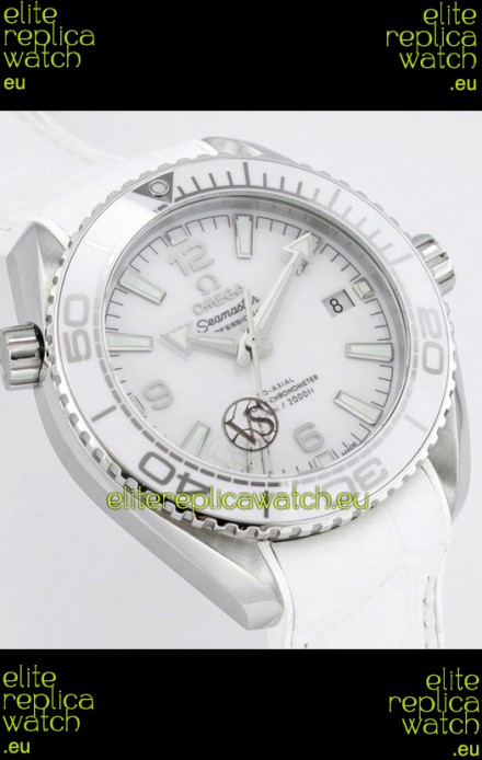 Omega Seamaster Planet Ocean Swiss Watch 39MM - 1:1 Mirror Replica Leather Strap