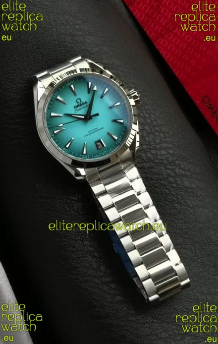 Omega SeamasterSuper Clone Aquaterra 150M Turquoise Dial 1:1 Mirror Replica Watch