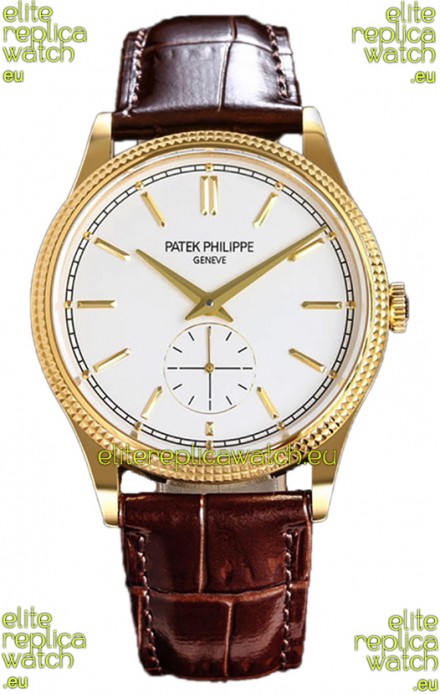 Patek Philippe Calatrava 6119G Yellow Gold Casing Watch 1:1 Mirror Replica Watch 