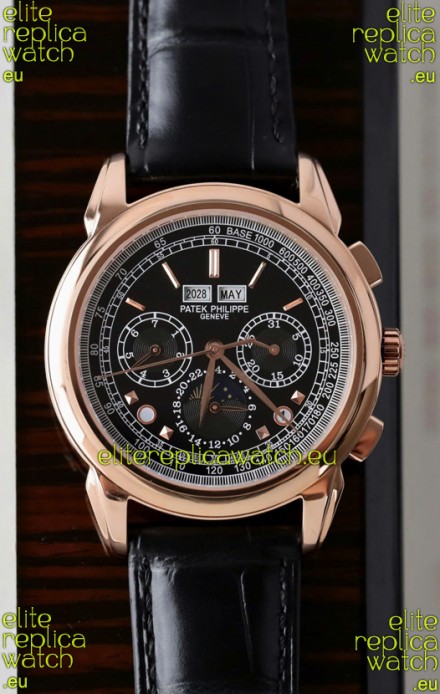 Patek Philippe Grand Complications 5270 Swiss Replica Watch in Rose Gold Casing
