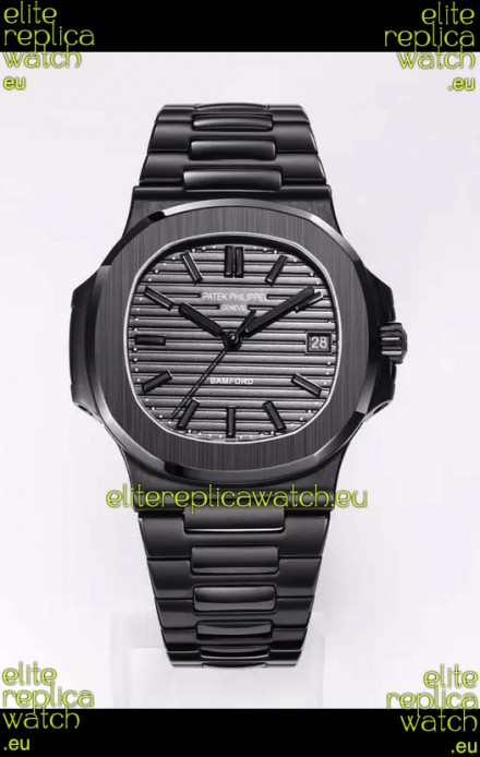 Patek Philippe Nautilus 5711 BAMFORD Edition DLC Coated 1:1 Mirror Swiss Replica Watch