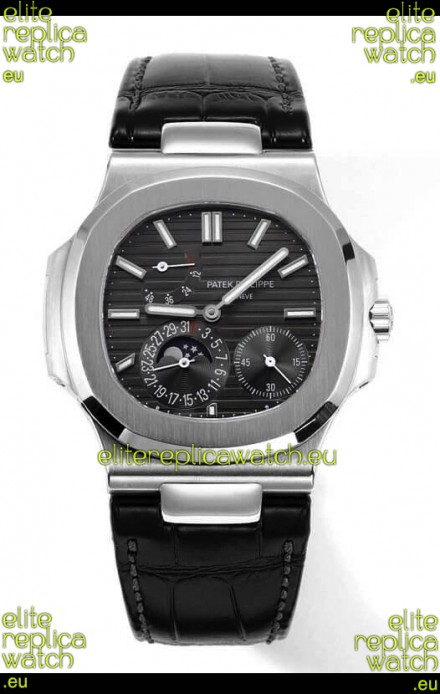 Patek Philippe Nautilus 5712/1A 1:1 Quality Swiss Replica Watch in Grey Dial